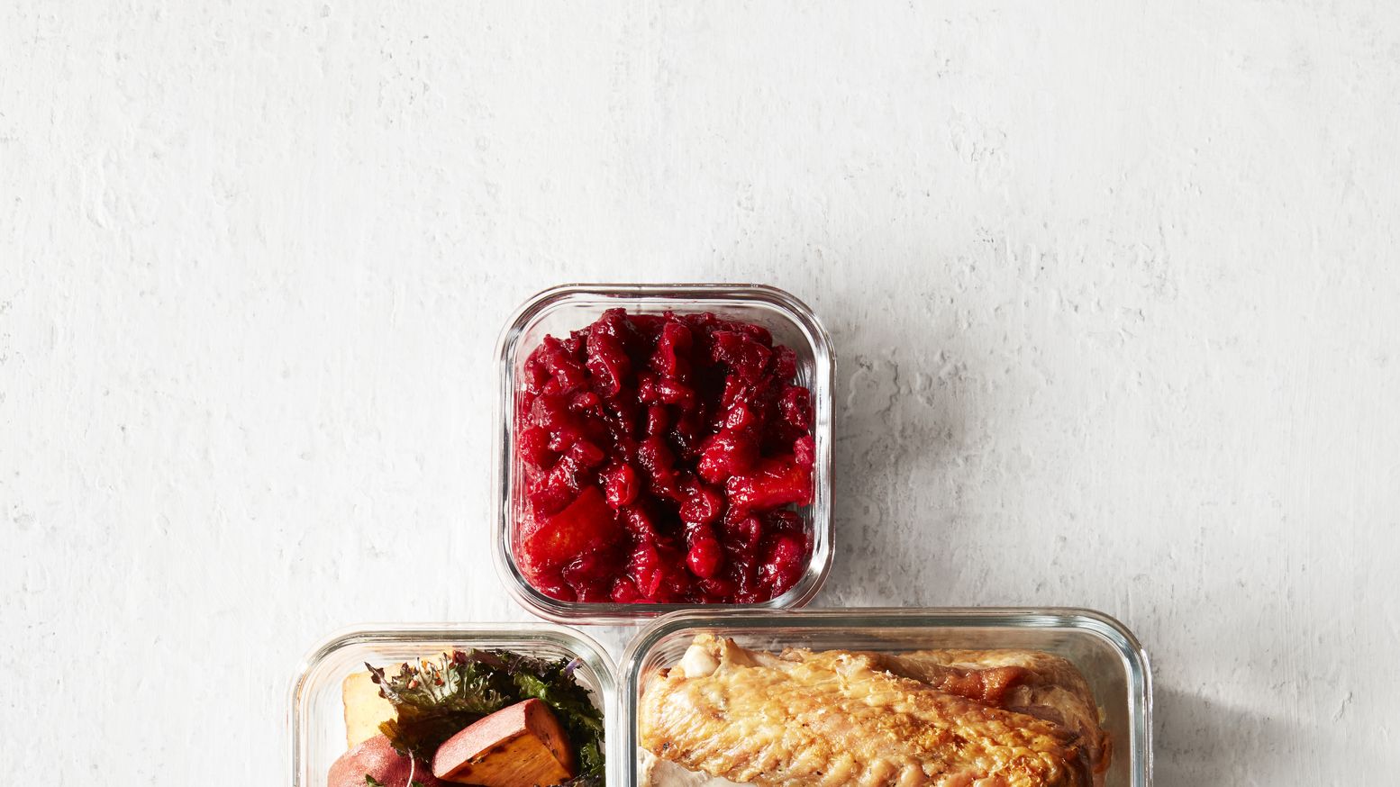 Thanksgiving leftover containers