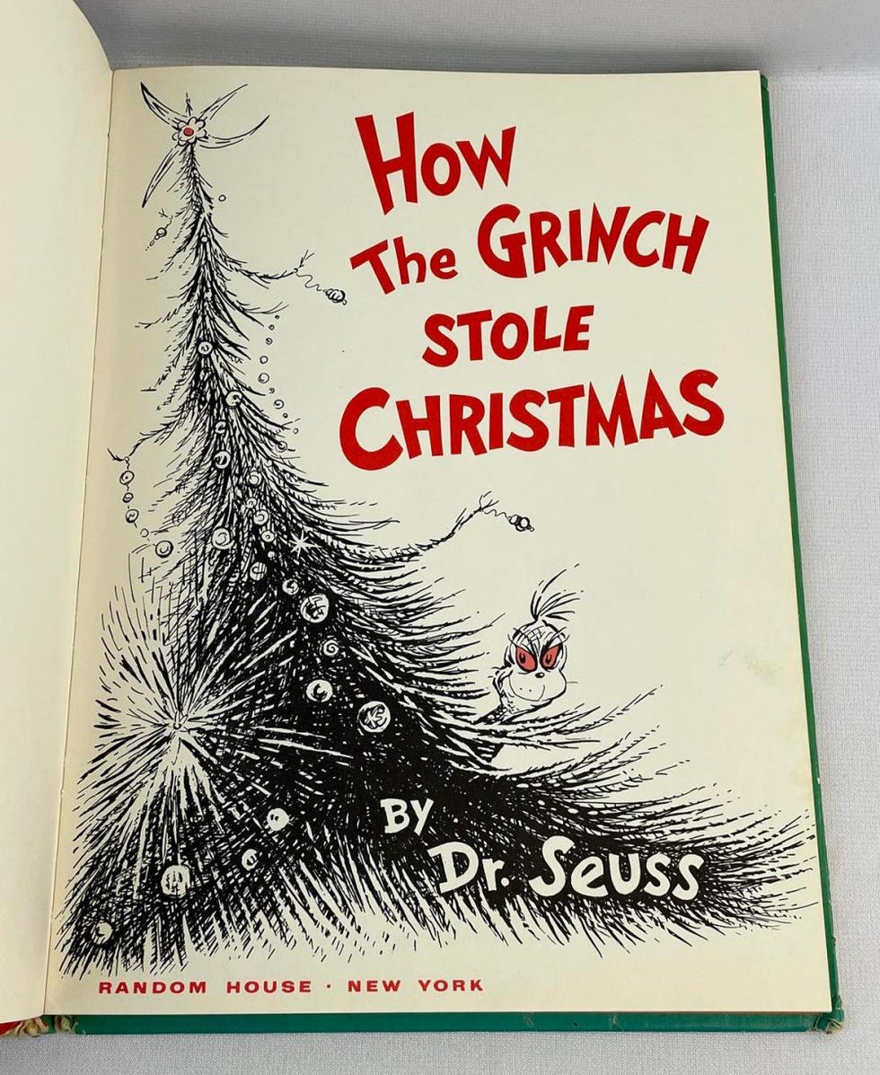 how the grinch stole christmas book