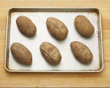 how to bake a potato