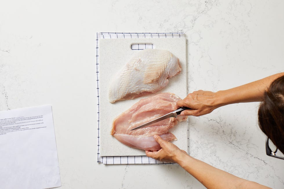 how to butterfly turkey breast 1
