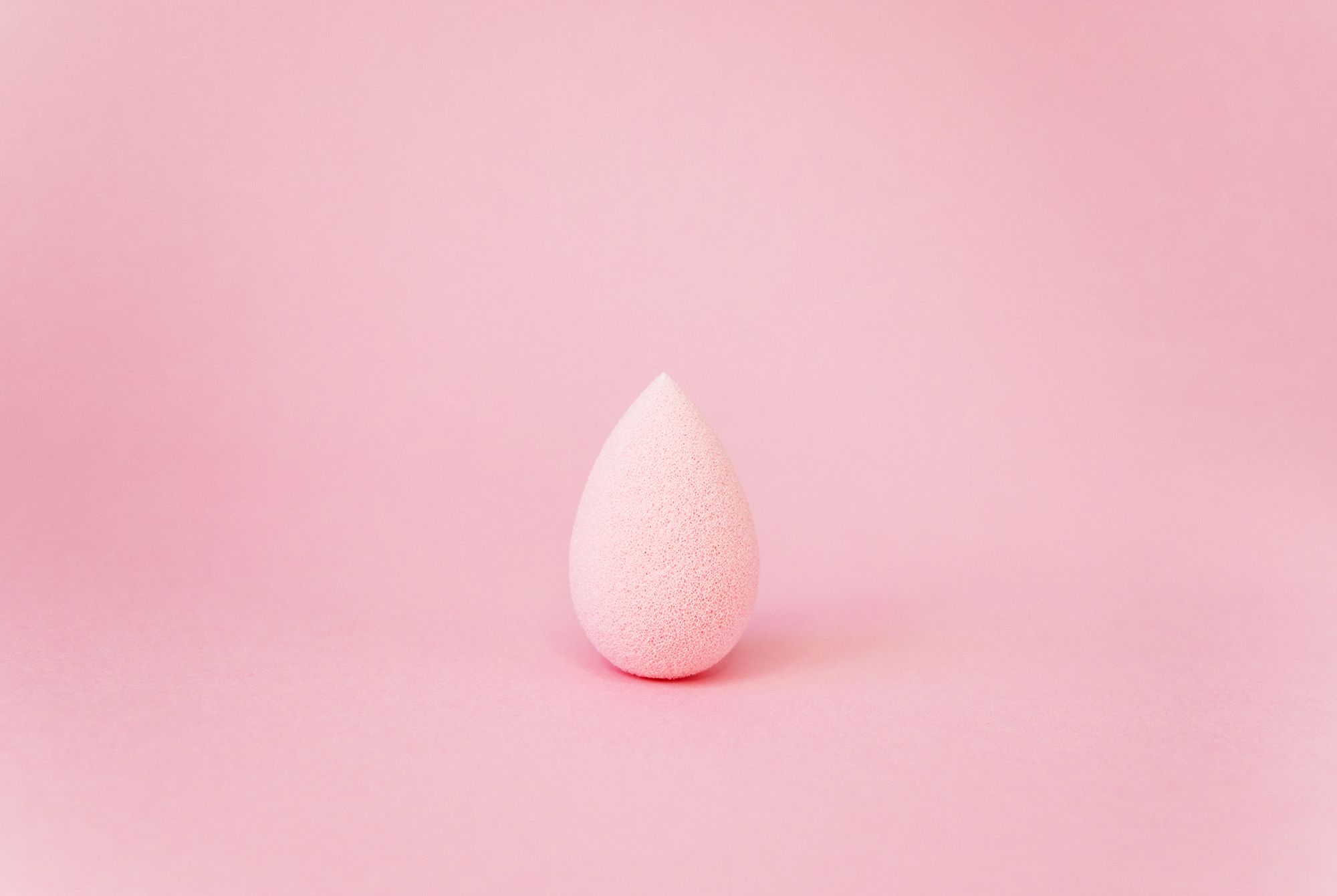 cleaning beauty blender with soap