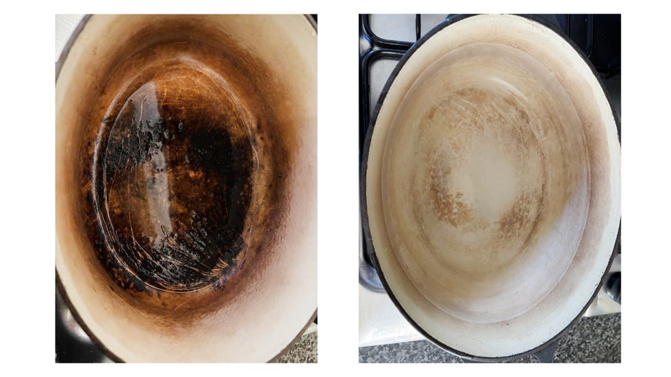 how to clean cast iron pan