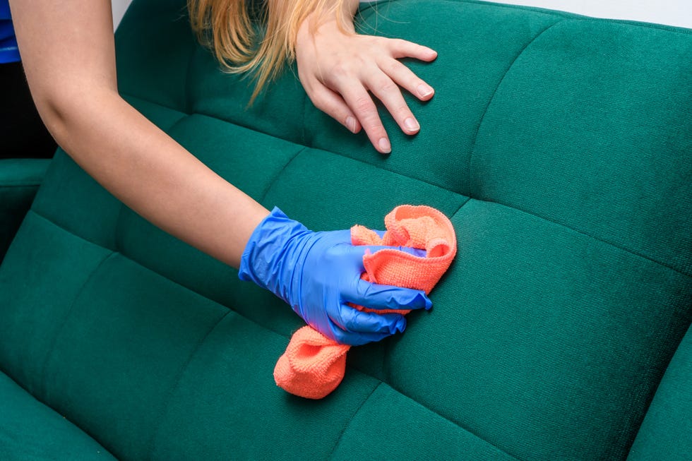 how to clean fabric sofa