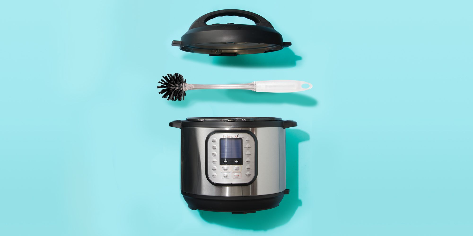 How to clean all the different parts of the Instant Pot lids
