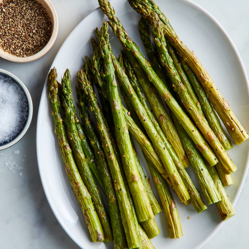 asparagus cooked in 4 different ways
