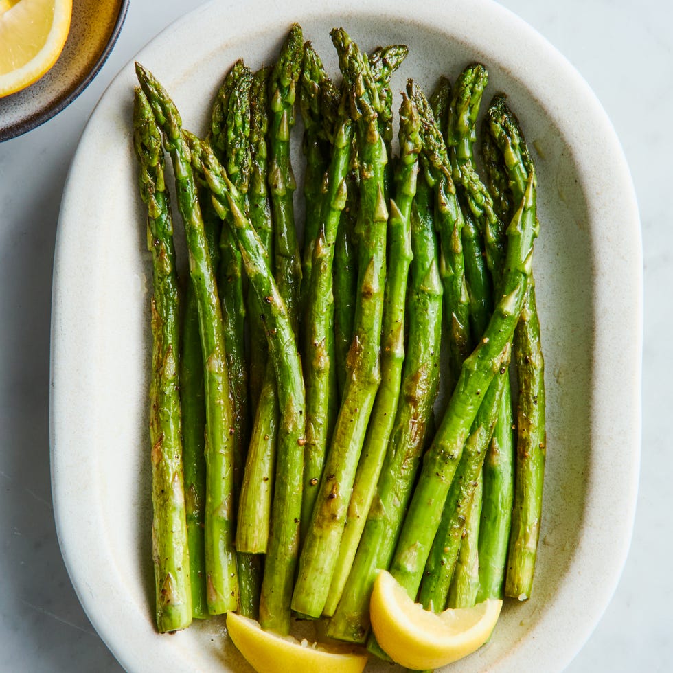 asparagus cooked in 4 different ways