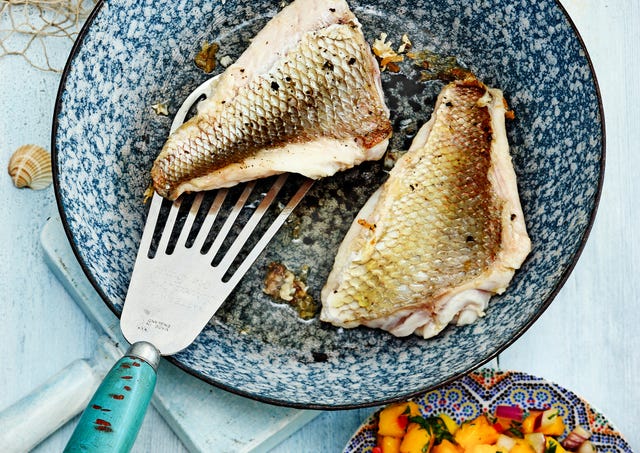 how to cook sea bass
