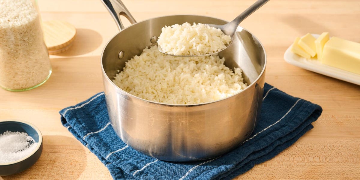 How to Cook Rice - Easy White Rice Recipe