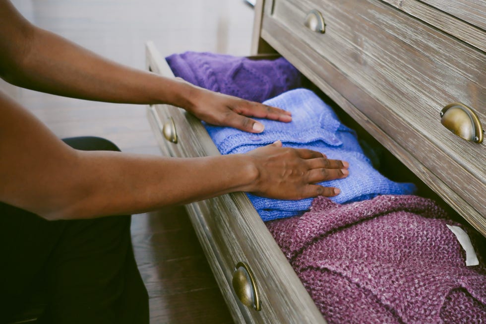 how to declutter bedroom drawers