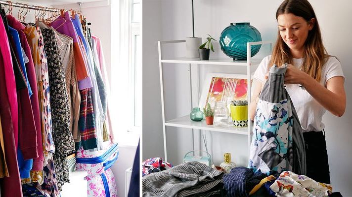 Wondering how to declutter clothes?