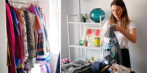 how to declutter clothes, from an expert