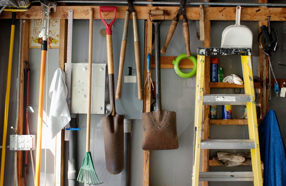 how to declutter your garage