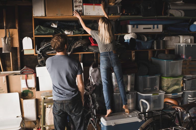 how to declutter your garage