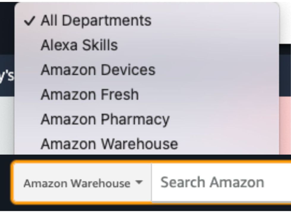 how to find amazon warehouse