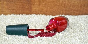 how to get nail polish out of carpet 