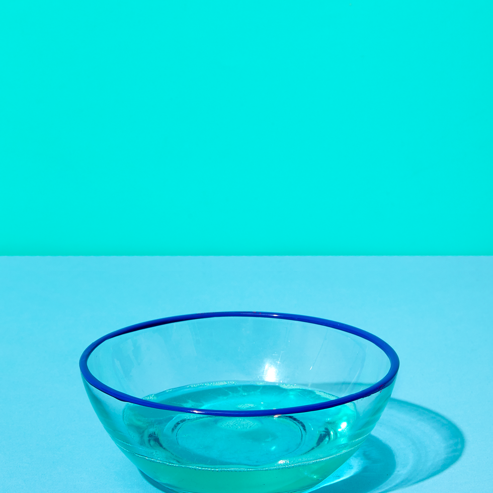 a bowl with vinegar and dish soap