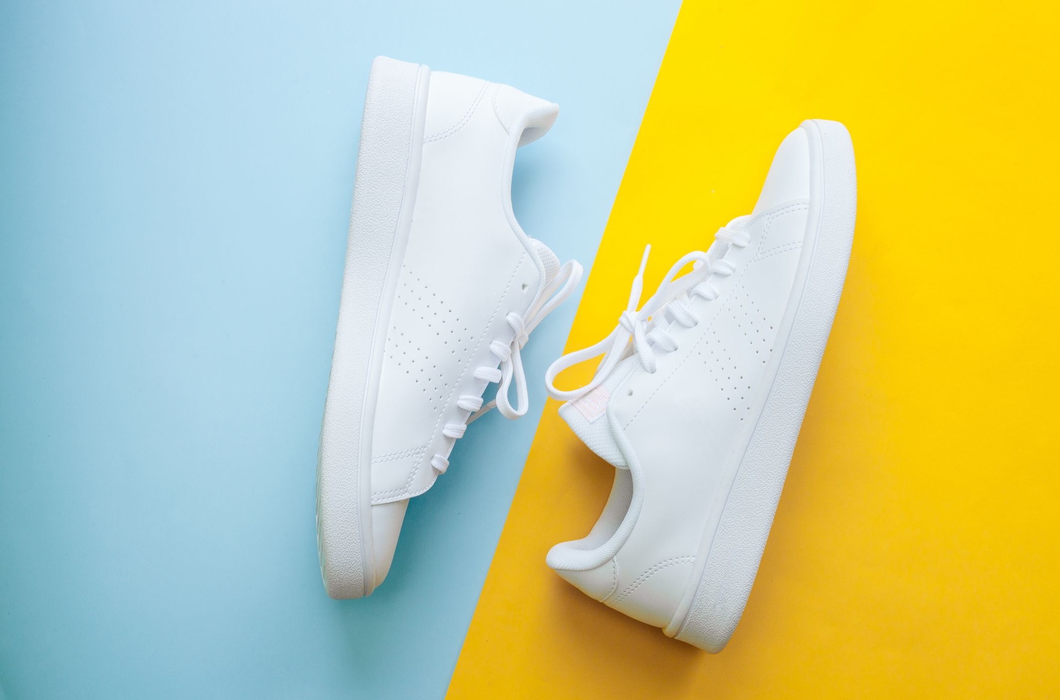 How to clean white trainers