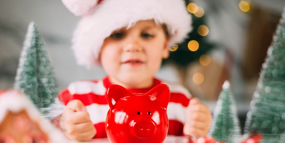 how to gift money to children this christmas