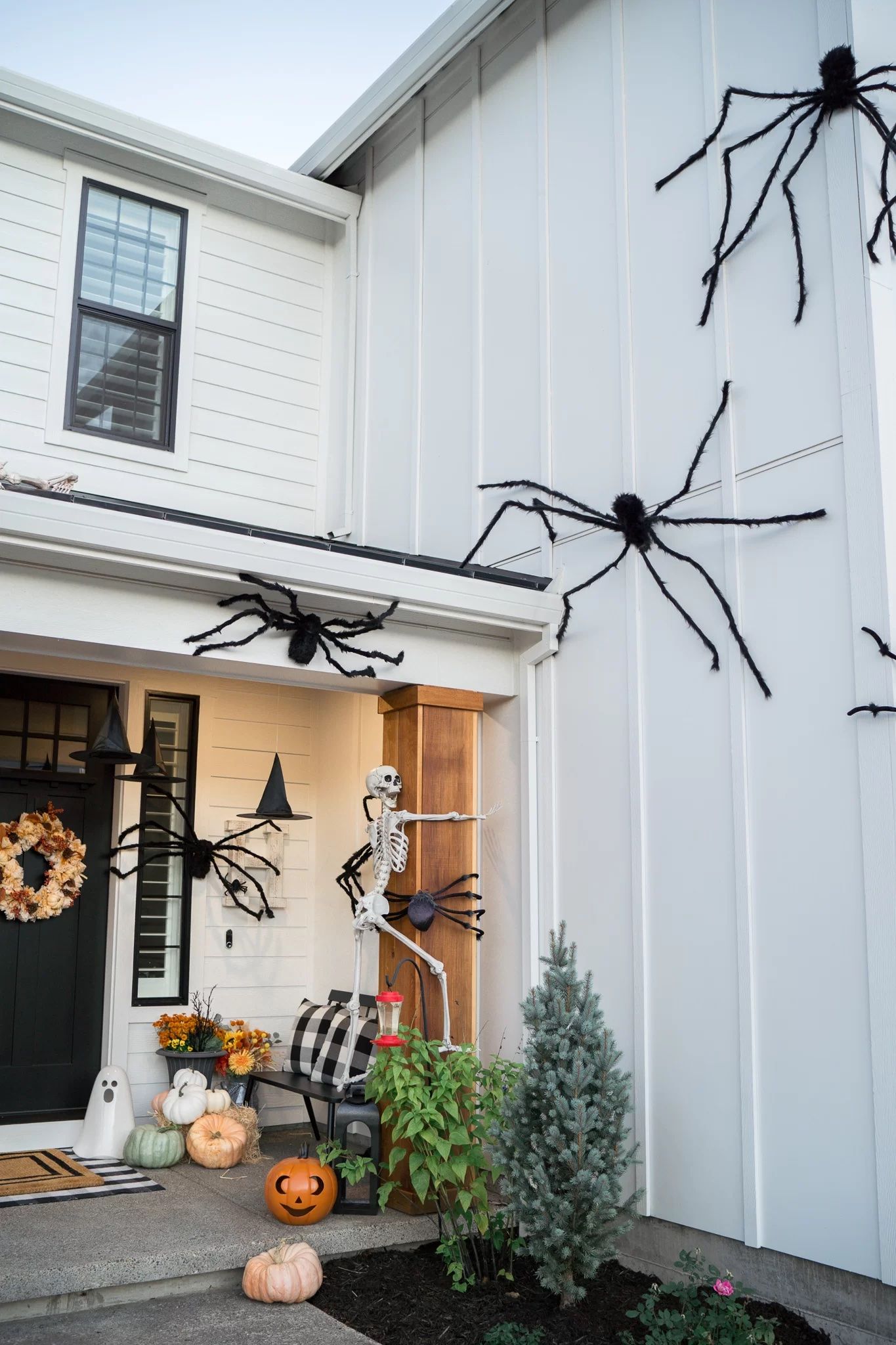 cute halloween home, exterior