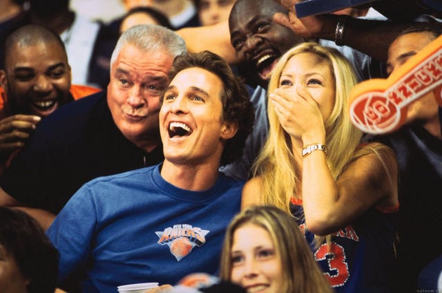 Kate Hudson and Matthew McConaughey in How to Lose a Guy in 10 Days
