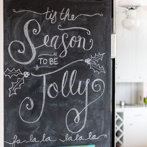 how to make a chalkboard wall