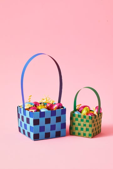 GHKhow to make a diy paper easter basket