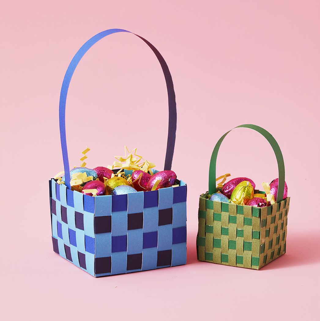 How To Make A Diy Paper Easter Basket