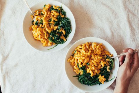 how to make boxed mac and cheese better spinach