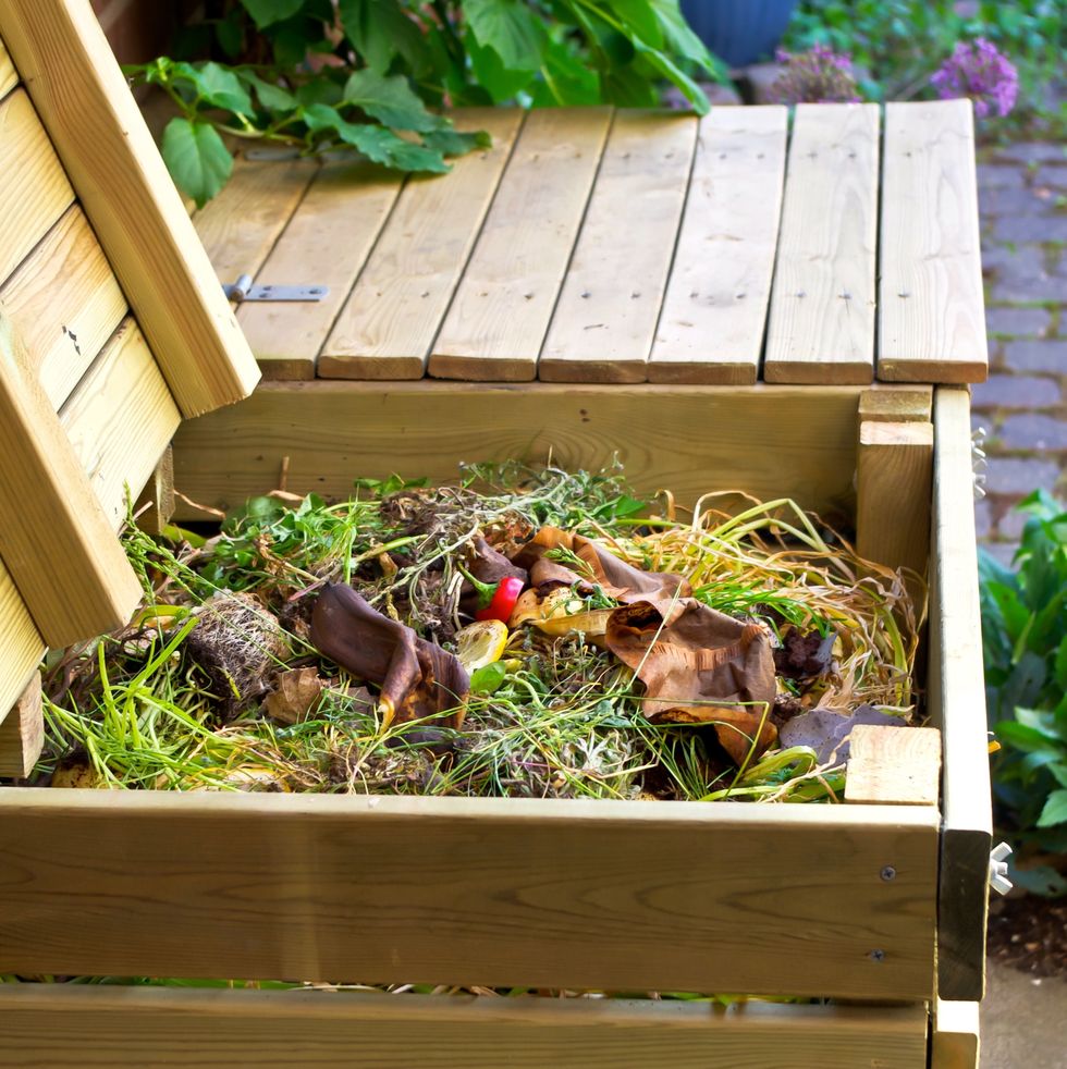 How to Make a Compost Bin from a Flower Pot