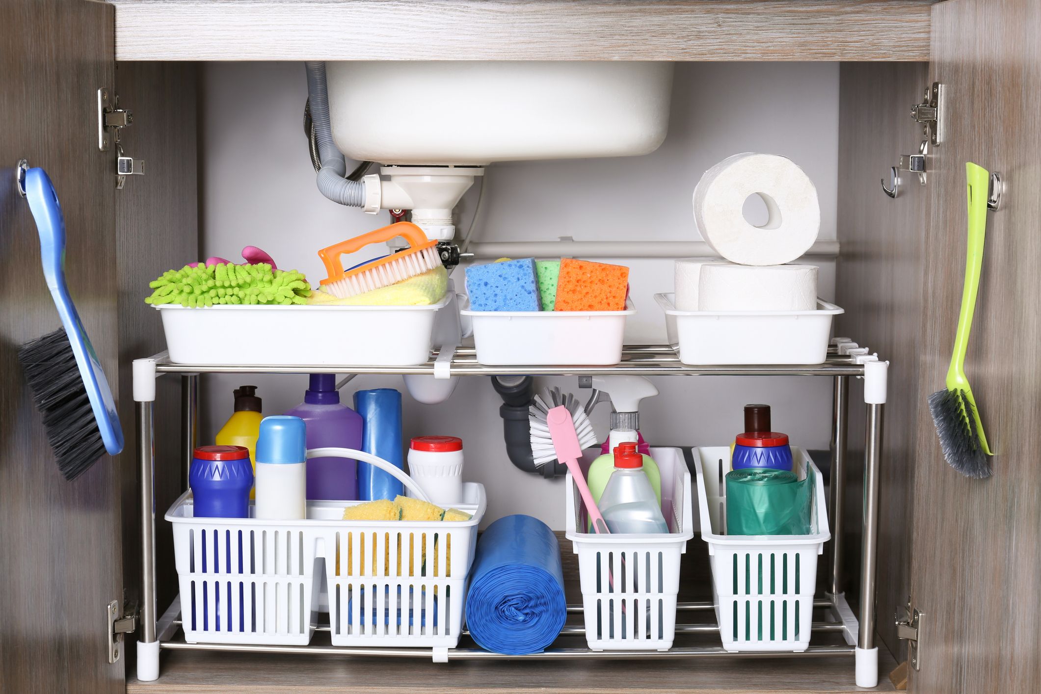 18 Genius Under-the-Sink Storage Ideas and Organizers