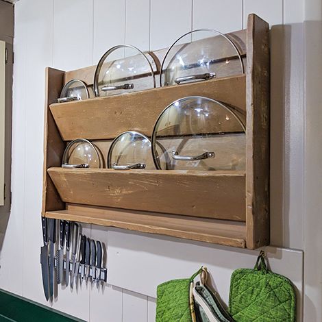 How to Organize Pots, Pans & Lids in the Kitchen 