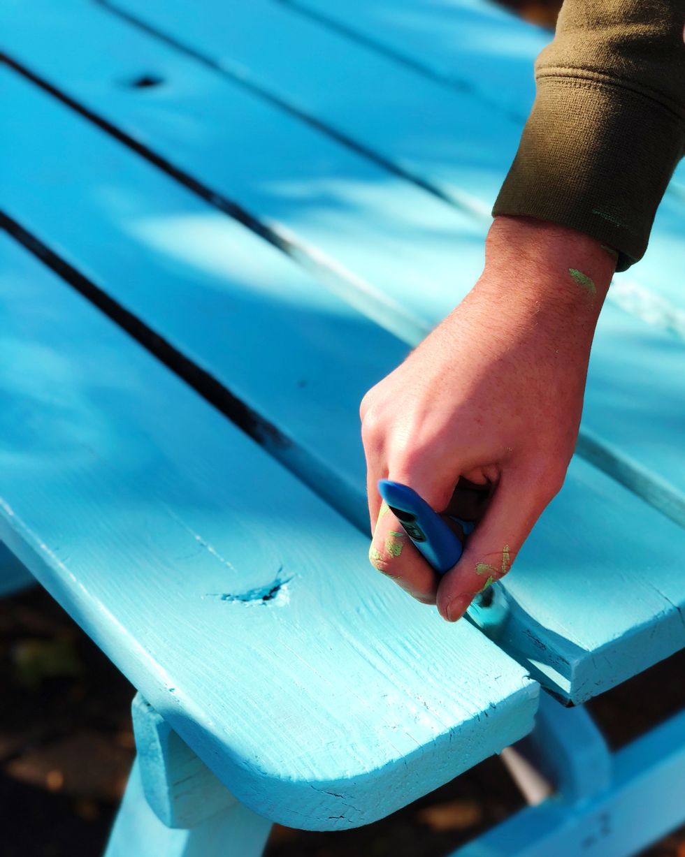 how to paint wood furniture