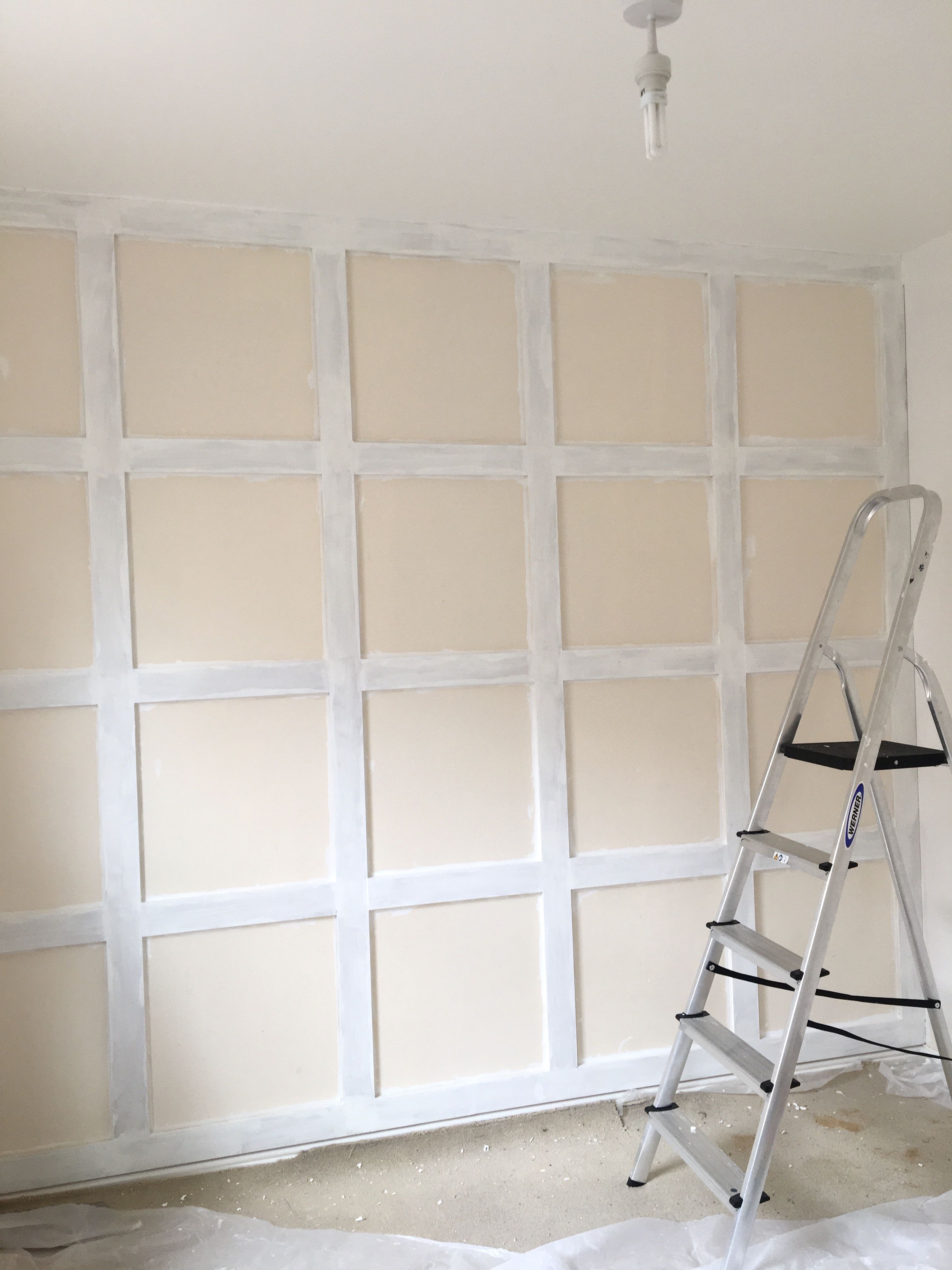 How To Panel A Wall — DIY Wall Panelling Guide Using MDF Wood