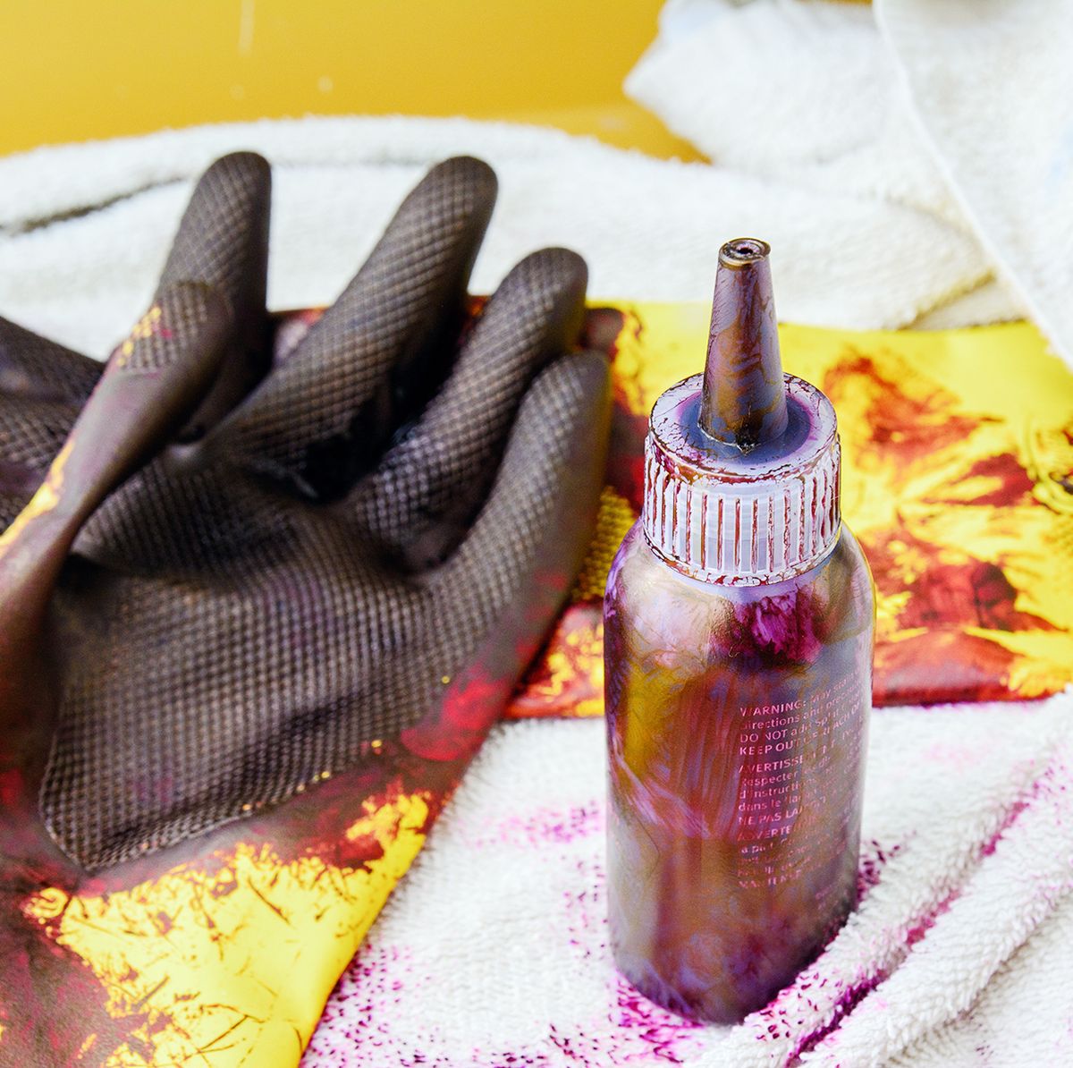 Отмыть краску с кожи в домашних условиях