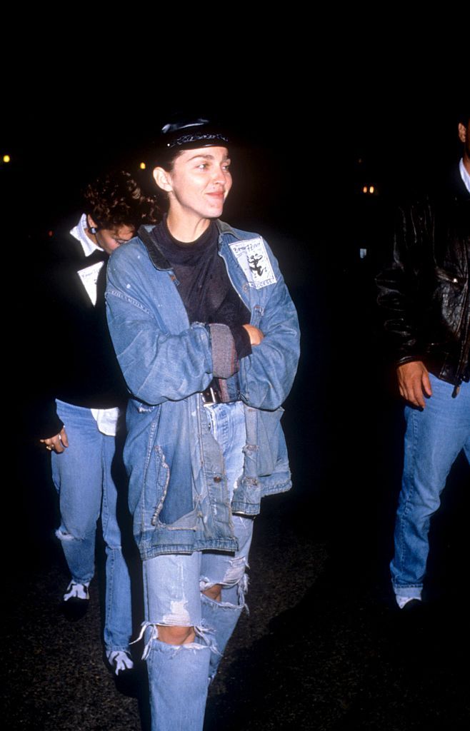 80s Ripped Jeans Men