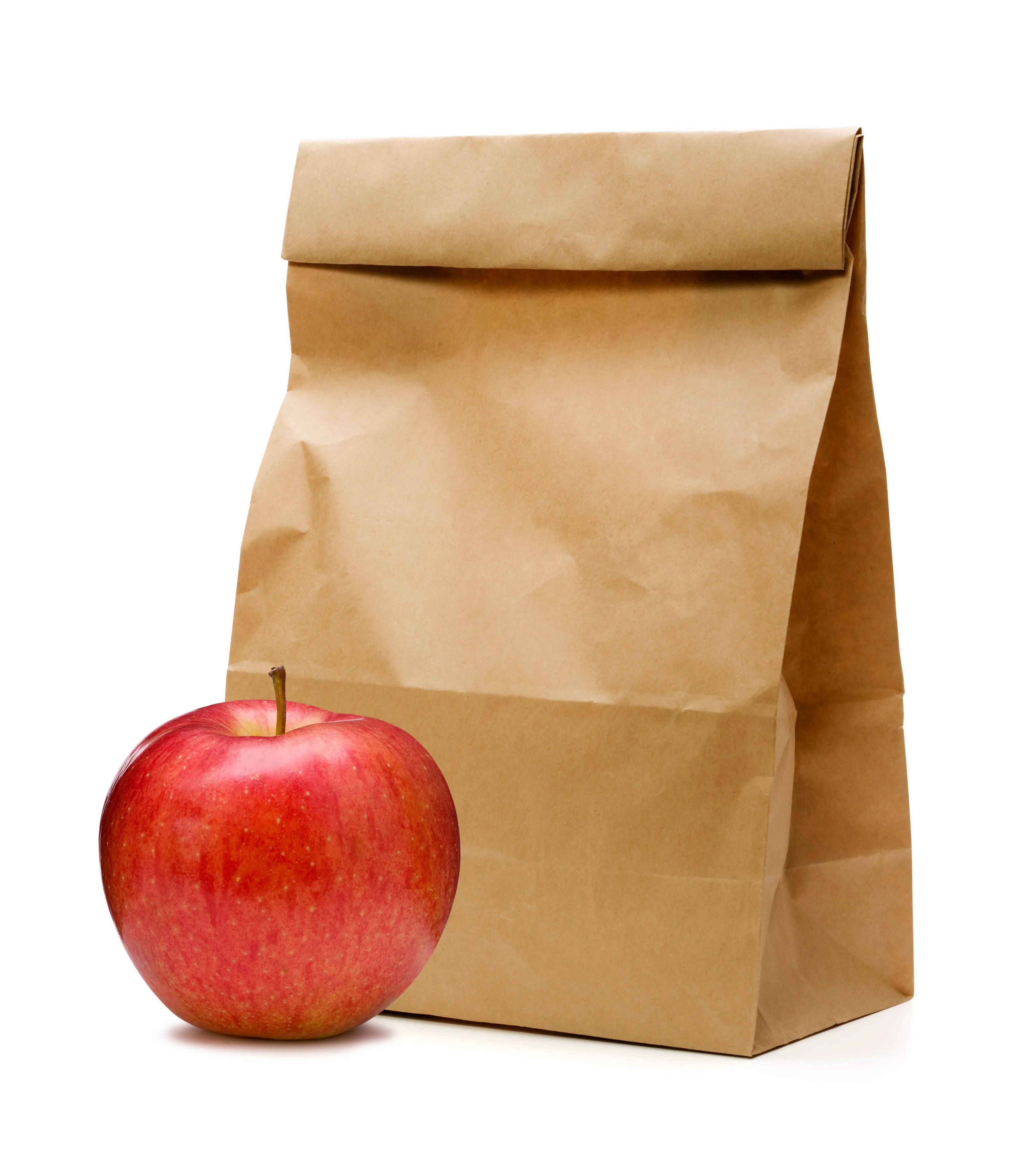 Apple, Bags, Apple Official Small Paper Bag White Gray