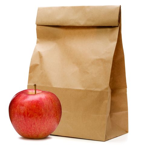 apple and brown paper bag which help ripe avocados faster