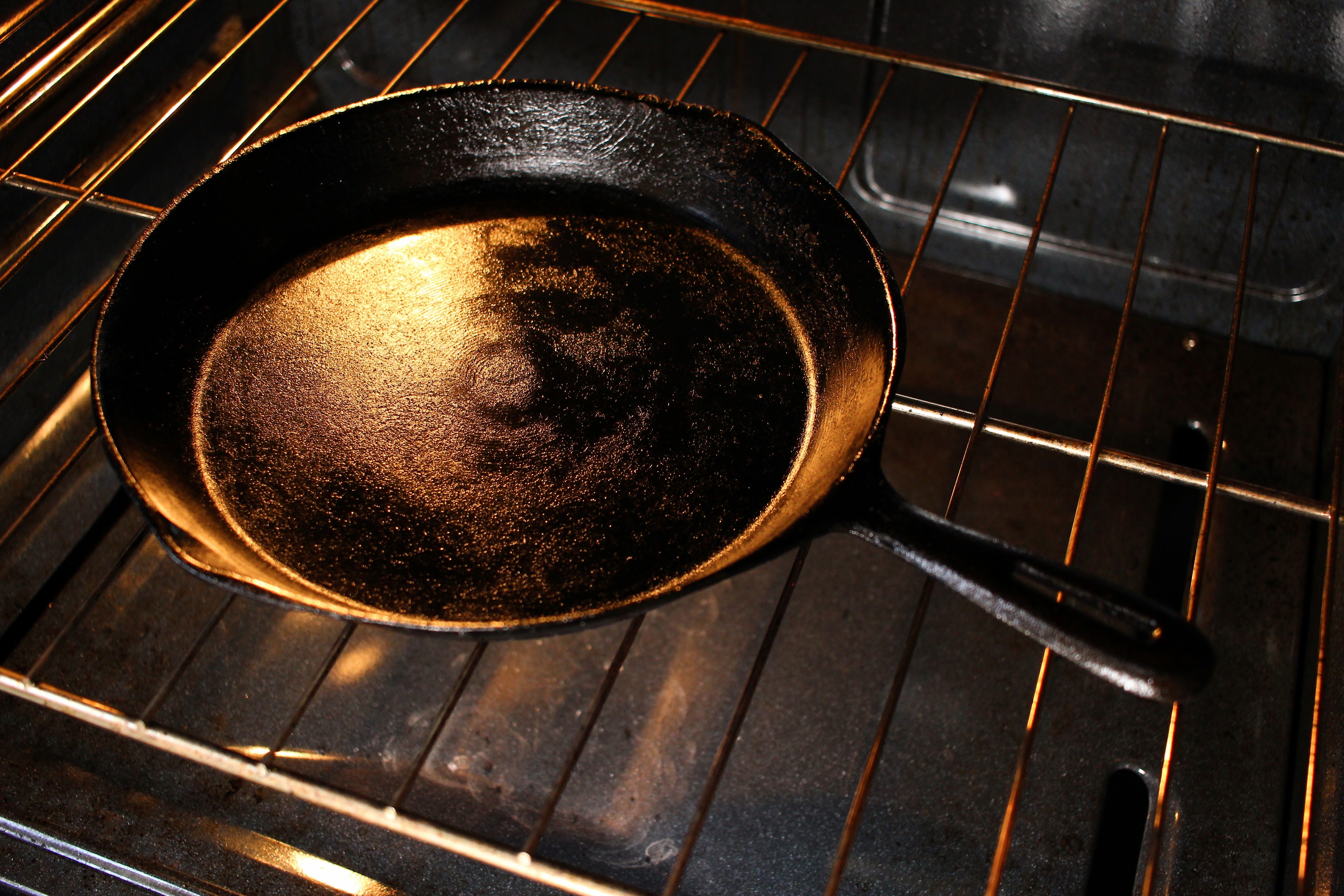 How to Season a Cast Iron Skillet (Oven and Stovetop!)