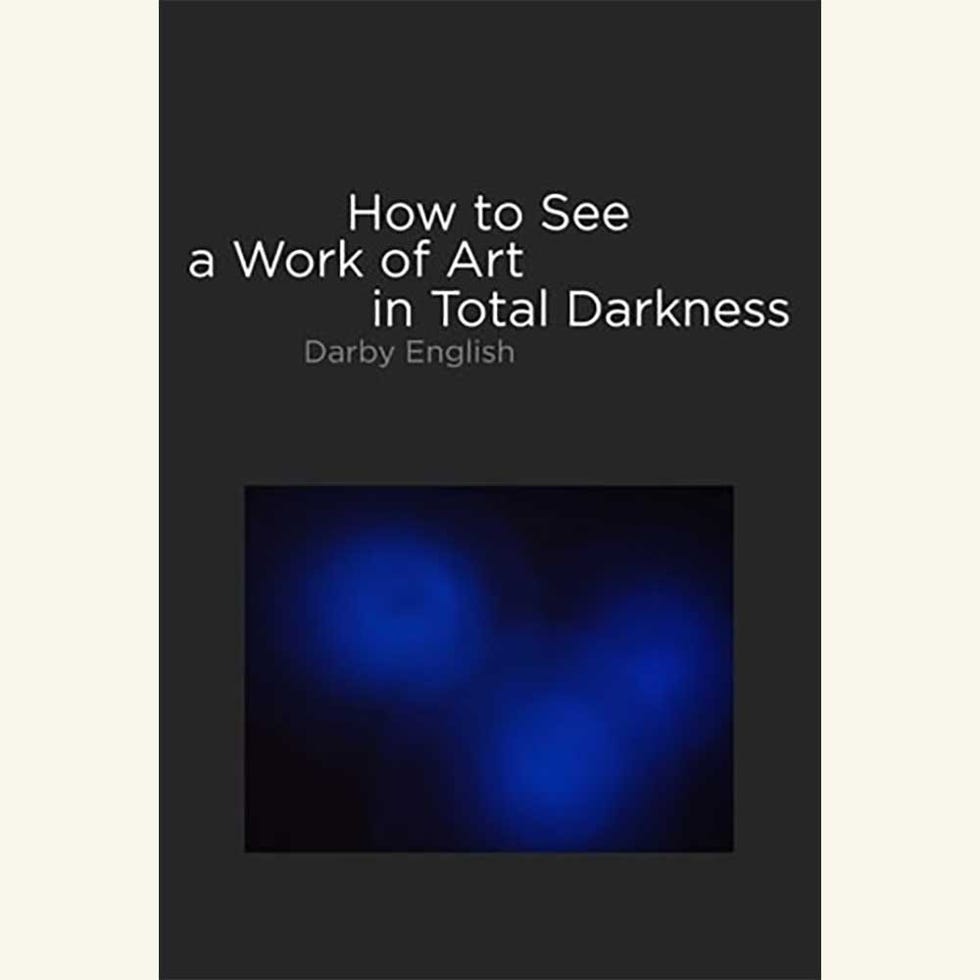 how to see a work of art in total darkness, darby english