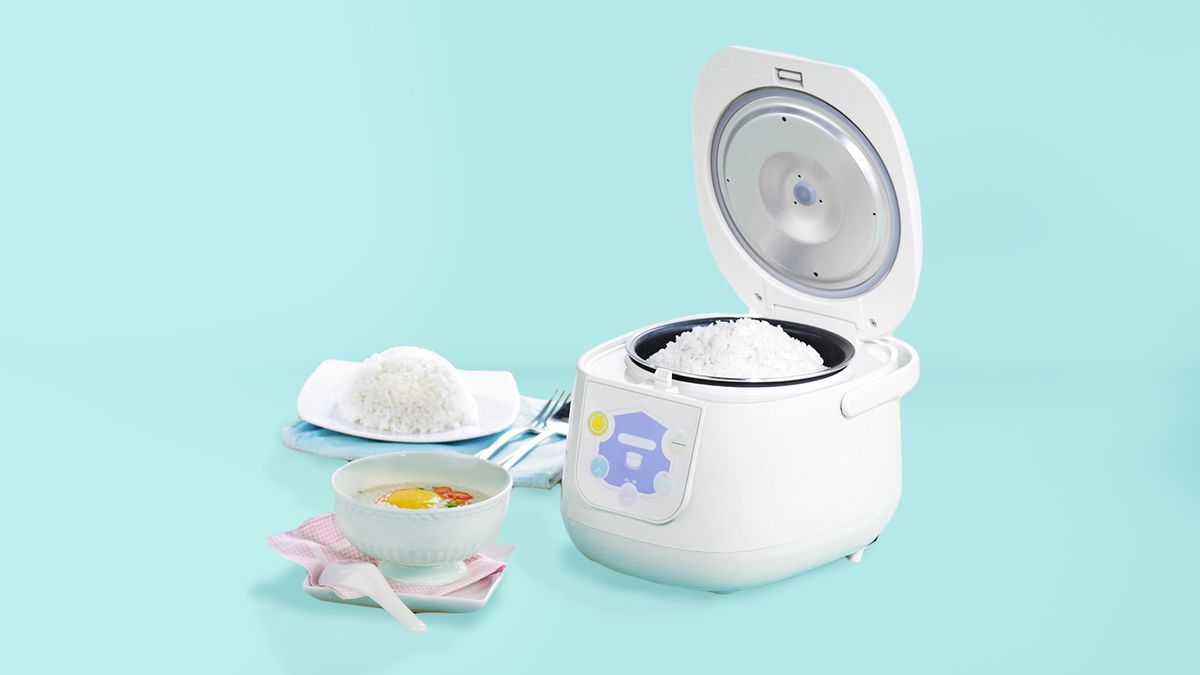 One-person bento box-sized rice cooker gets double-decker version