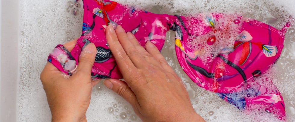 how to wash swimwear