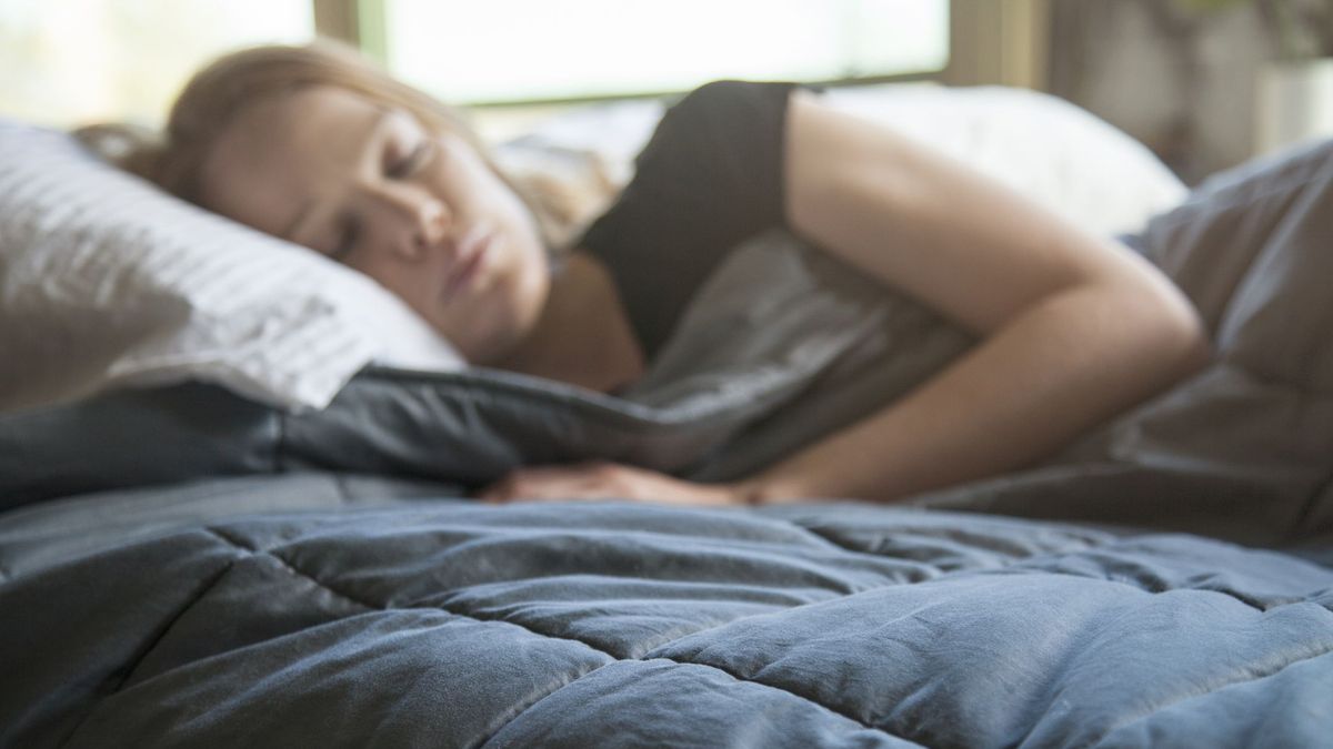 preview for This Weighted Blanket Could Help You Fall Asleep Faster