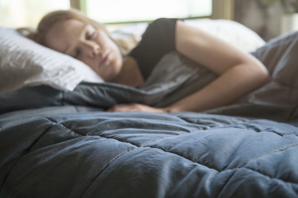 This Weighted Blanket Could Help You Fall Asleep Faster