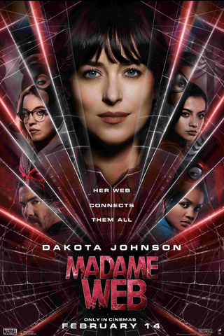 'madame web' movie poster