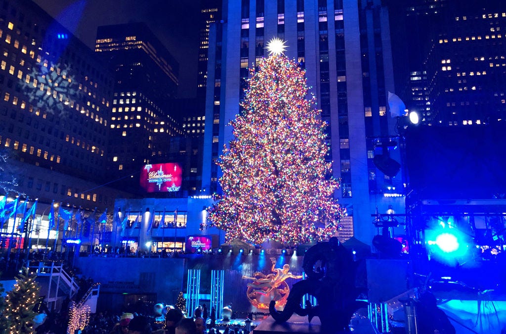 how to watch and stream the 2020 rockefeller center christmas tree lighting