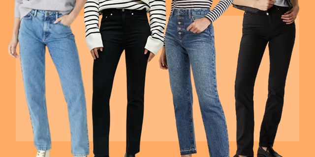 What Shoes to Wear with Straight Leg Jeans - Both Cropped and Full