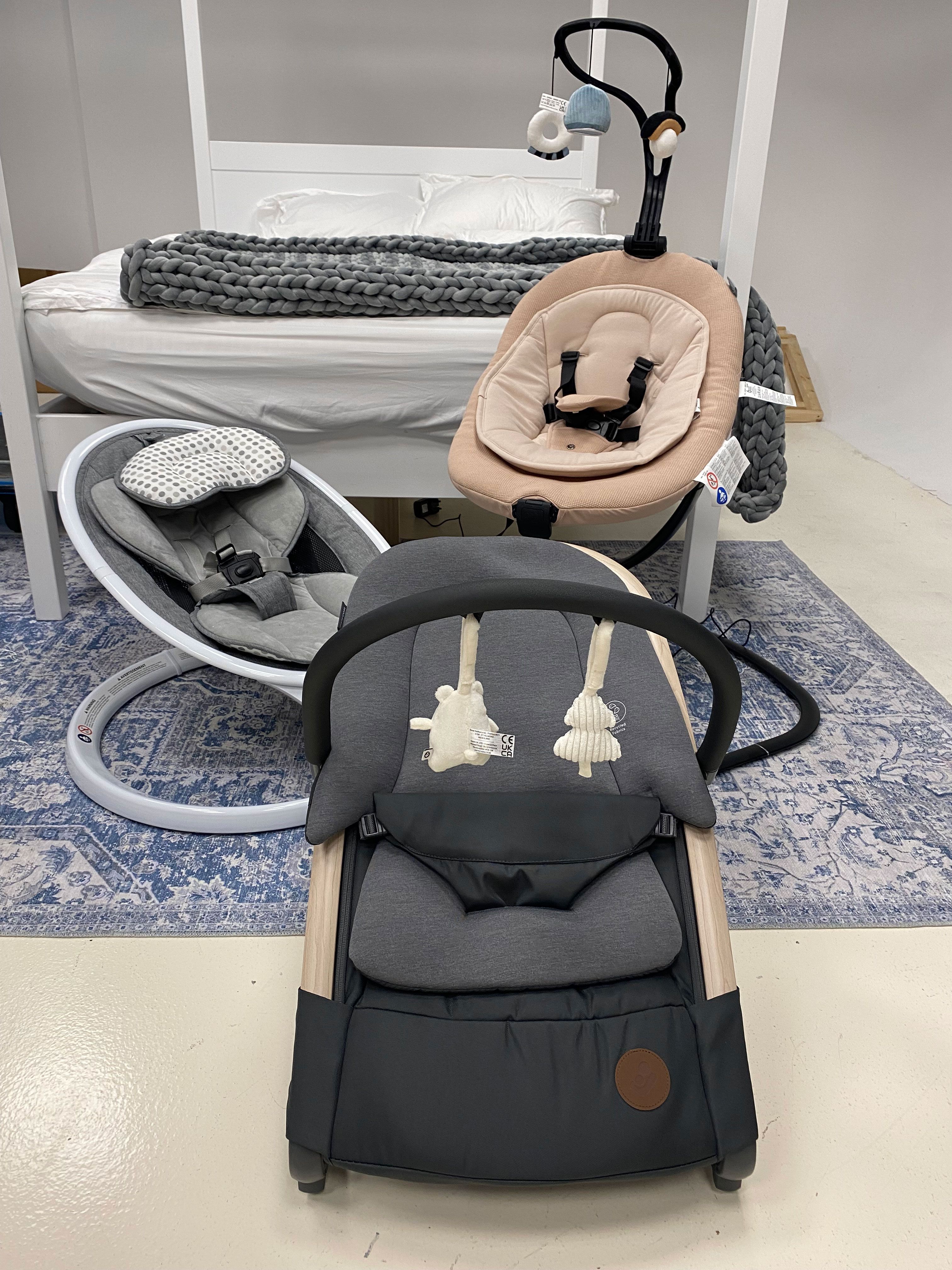 Old fashioned baby bouncer on sale