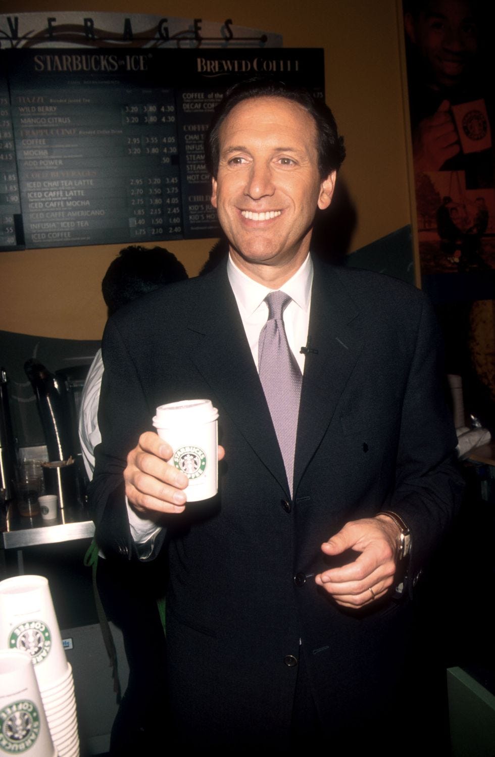 Starbucks CEO Howard Schultz