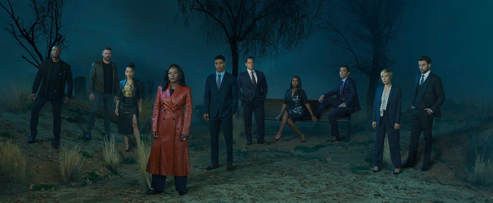 how to get away with murder abcs how to get away with murder stars billy brown as detective nate lahey, charlie weber as frank delfino, amirah vann as tegan price, viola davis as professor annalise keating, rome flynn as gabriel maddox, matt mcgorry as asher millstone, aja naomi king as michaela pratt, conrad ricamora as oliver hampton, liza weil as bonnie winterbottom, and jack falahee as connor walsh brian bowen smith via getty images