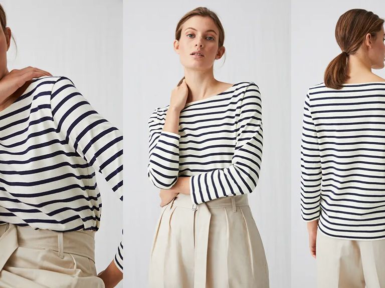 how to wear a breton top